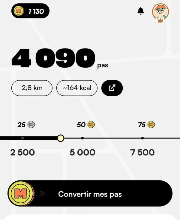 Macadam : l'appli qui paie pour chaque pas effectué